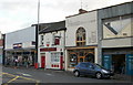 Maindee shops and a pub, Newport