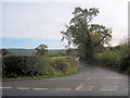 Road to Trehelig from A458 junction