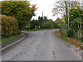 View along Summers Lane