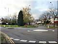 St Julians mini-roundabout, Newport