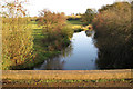 The River Leam near Ford Farm, looking upstream