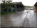 Cattle sheds at Crouchland Farm