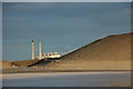 NT3573 : A power station and its waste ash by Jim Barton