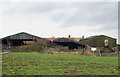 Livestock sheds at Ufton Hill Farm