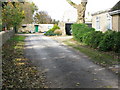 Road to the village shop, Down Ampney