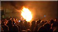 Ottery St Mary : The Square & Burning Tar Barrels