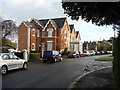 Junction of South Crescent Road with Victoria Crescent, Chester