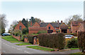 Looking east up the hill out of Offchurch village