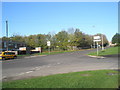 Junction of Woolston Road and Harvestgate Walk