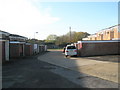 Looking down Gorley Court towards Woolston Road