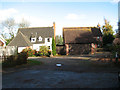 Cottages by All Saints church