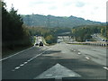 Bovey Tracey and Newton Abbot exit from the A38, west-bound