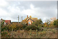 Ufton Hill Farm seen from the footpath