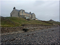 SD1281 : House by Silecroft beach by Andrew Hill