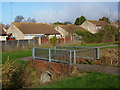 Footpath and bungalows