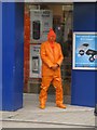 An Orange Man in Leeds