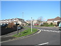 Looking from Fairy Cross Way into Cherry Tree Avenue