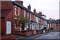 Terraced houses in Arnold Street