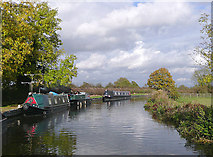 SJ9210 : Staffordshire and Worcestershire Canal near Gailey, Staffordshire by Roger  Kidd