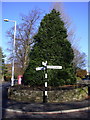 Road Sign, Gisburn Road