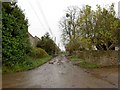 A muddy end to Talbots End Lane