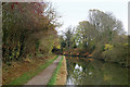 The Grand Union Canal between bridges 35 and 36