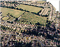 Aerial view between Hadleigh and Daws Heath