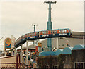 Pepsi monorail at the Pleasure Beach