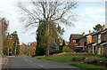 Looking northwest along Offchurch Lane, Radford Semele