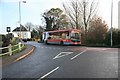 Bus on the A57