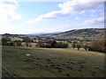 View down the valley