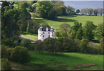 NN6022 : Castle from the Fells of Edinample (Ben Our), Perthshire by Anthony O'Neil