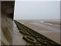 SD3032 : Sea defence wall, Blackpool by Peter Barr