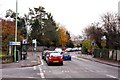 The junction of Windmill road and Rock Edge