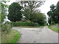 A rural roundabout