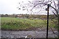 Footpath crosses Brickfield Lane