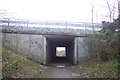 Tunnel under the A2 Dual Carriageway