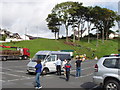 Car park near Carnlough harbour