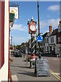 Memorial clock on Cricklade High Street