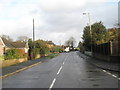 Looking northwards up Frogmore Lane from the junction of Bevan Road