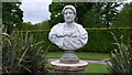 Statuary in Drummond Castle gardens, near Crieff