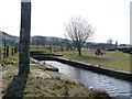 Old loading bay on the Rochdale Canal, just above Bent House Lock