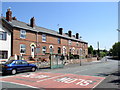 Terraced housing, Northop Hall