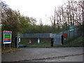 Entrance to Bledlow Ridge recycling centre