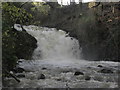 Waterfall  on the Ballybay River at Milltown