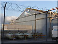 Aircraft hangar, at Exeter Airport