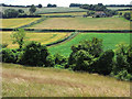 Farmland below Newton Valence