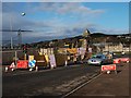 Roadworks at Kinloch, Campbeltown