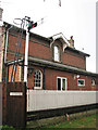 The former railway station in Pulham Market (station front)