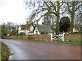 View across The Street towards the Old Rectory